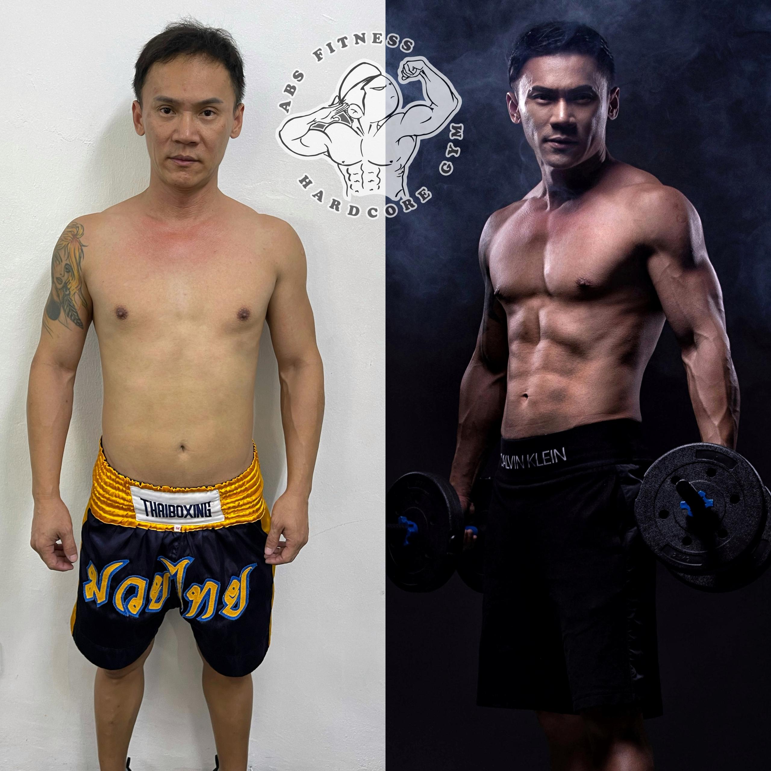 AB Fitness 学员训练转变成果 1
